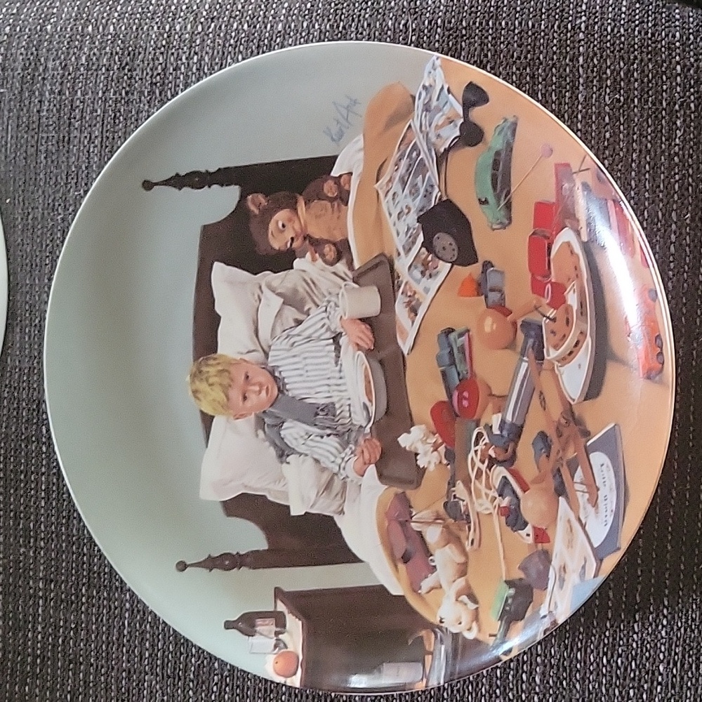 KURT ARD porcelain wall plate dish Limited Edition. From 1986 Bing & Grondahl